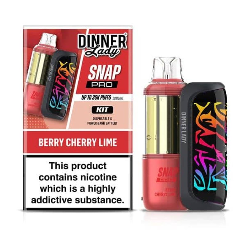 Dinner Lady Snap Pro 35K – Disposable Vape Kit